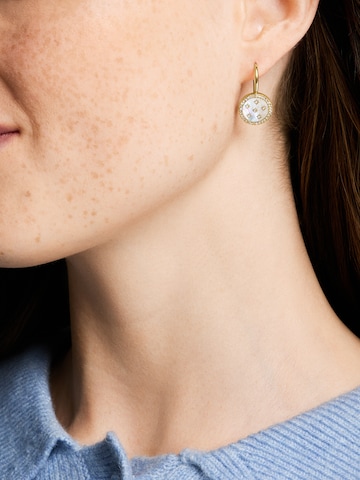 FOSSIL Náušnice – zlatá