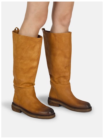 Bottes 'Catrin T012' FELMINI en marron : devant