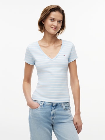 Tommy Jeans Футболка 'Essential' в Синий: спереди