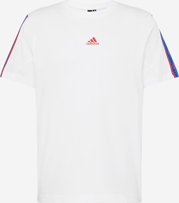 T-Shirt fonctionnel 'Brandlove' ADIDAS SPORTSWEAR en blanc : devant