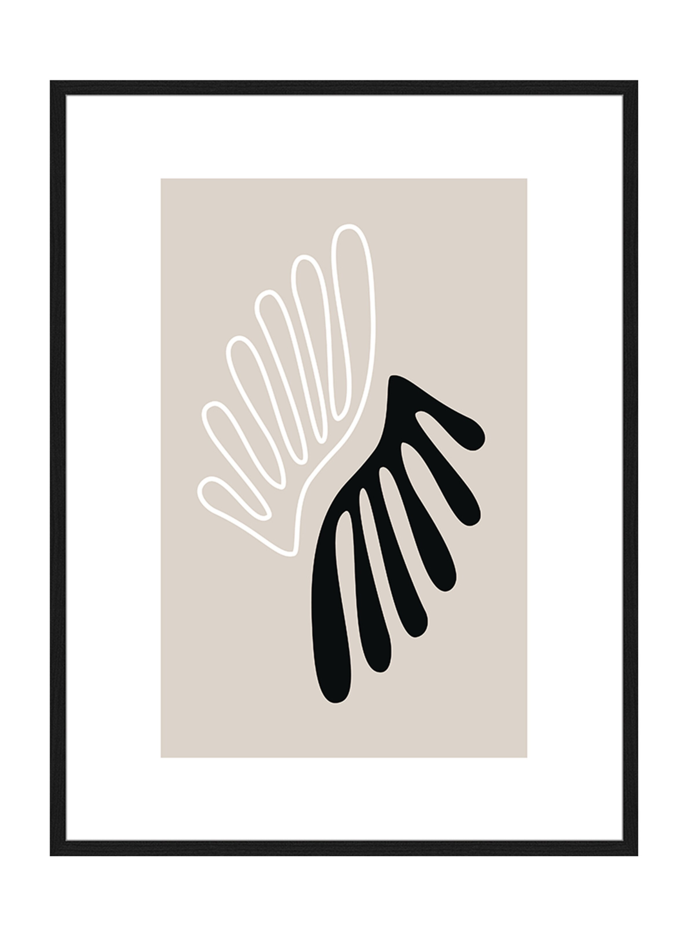 Liv Corday Image 'Botanical' in Black: front