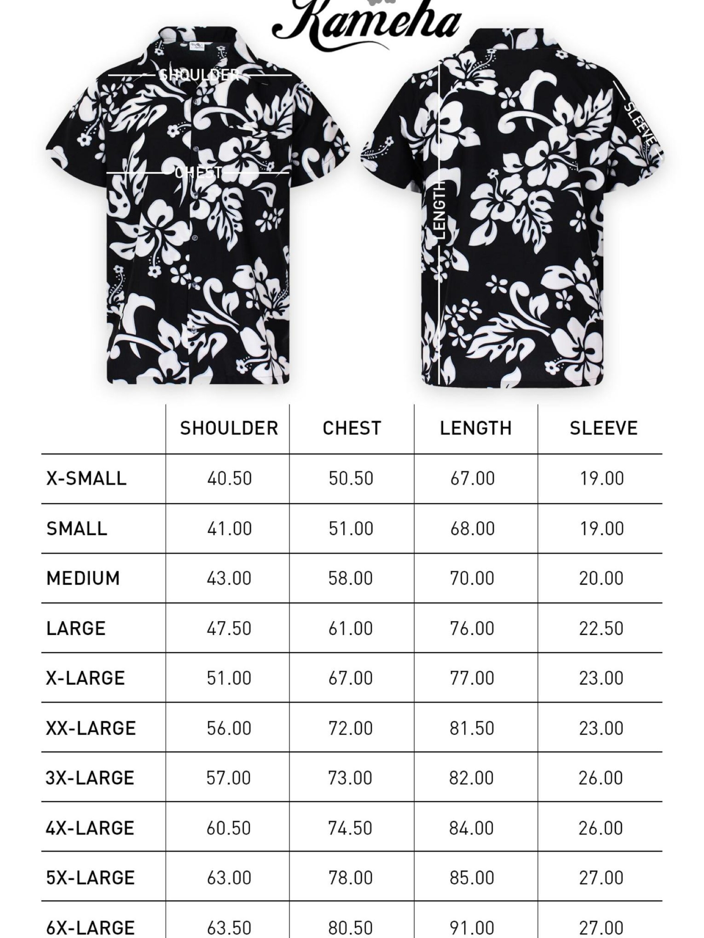 King Kameha Shirt 'Hibiscus'‌ in Schwarz