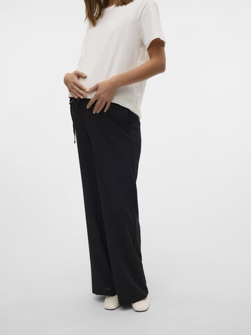 Vero Moda Maternity Wide Leg Bukser 'VMMalva' i sort