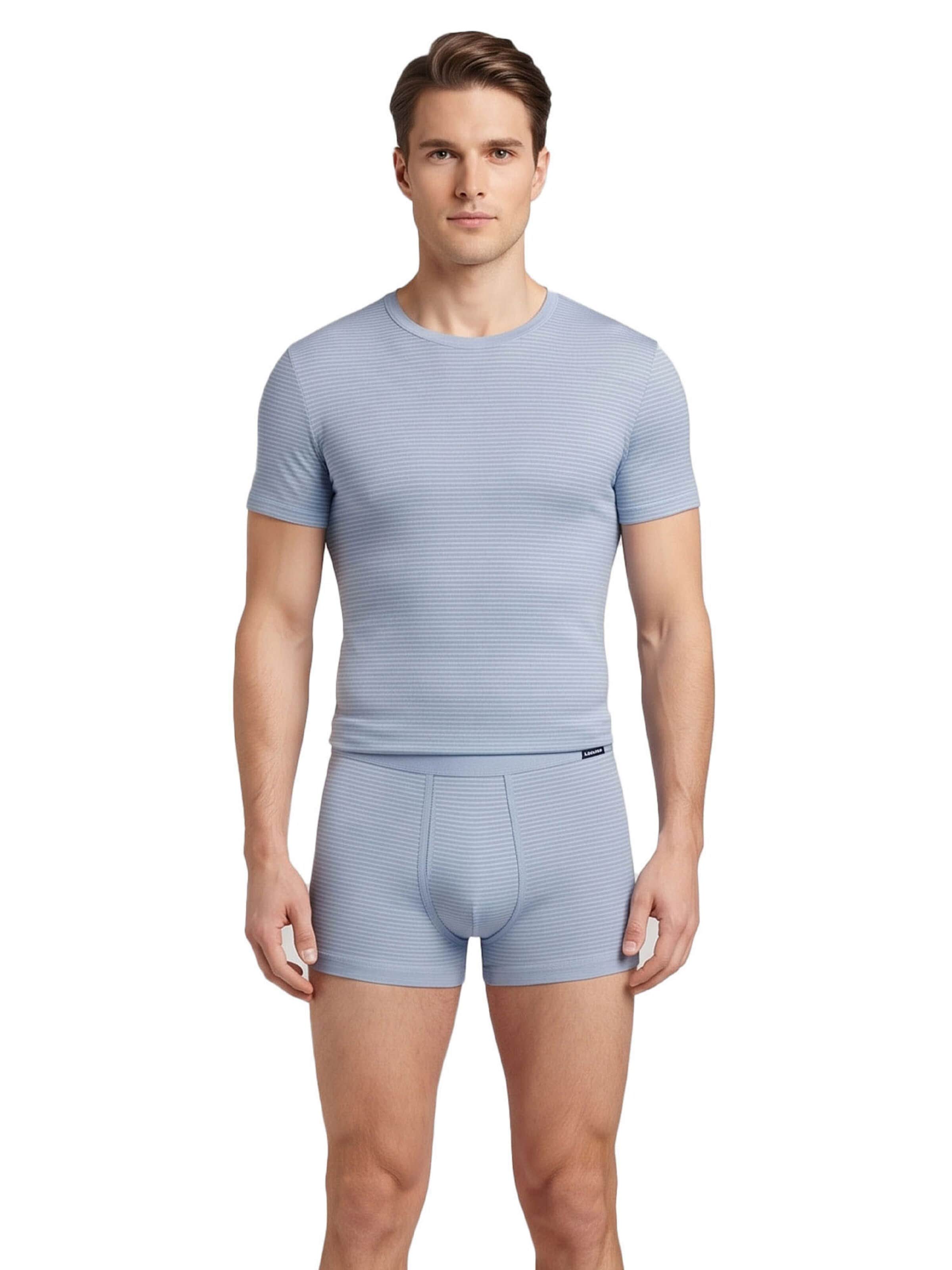 Ammann Boxershorts 'Jeans Feinripp'‌‌‌‌‌‌‌ in Blau
