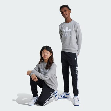 ADIDAS ORIGINALS Tapered Housut 'Adicolor' värissä musta: etupuoli