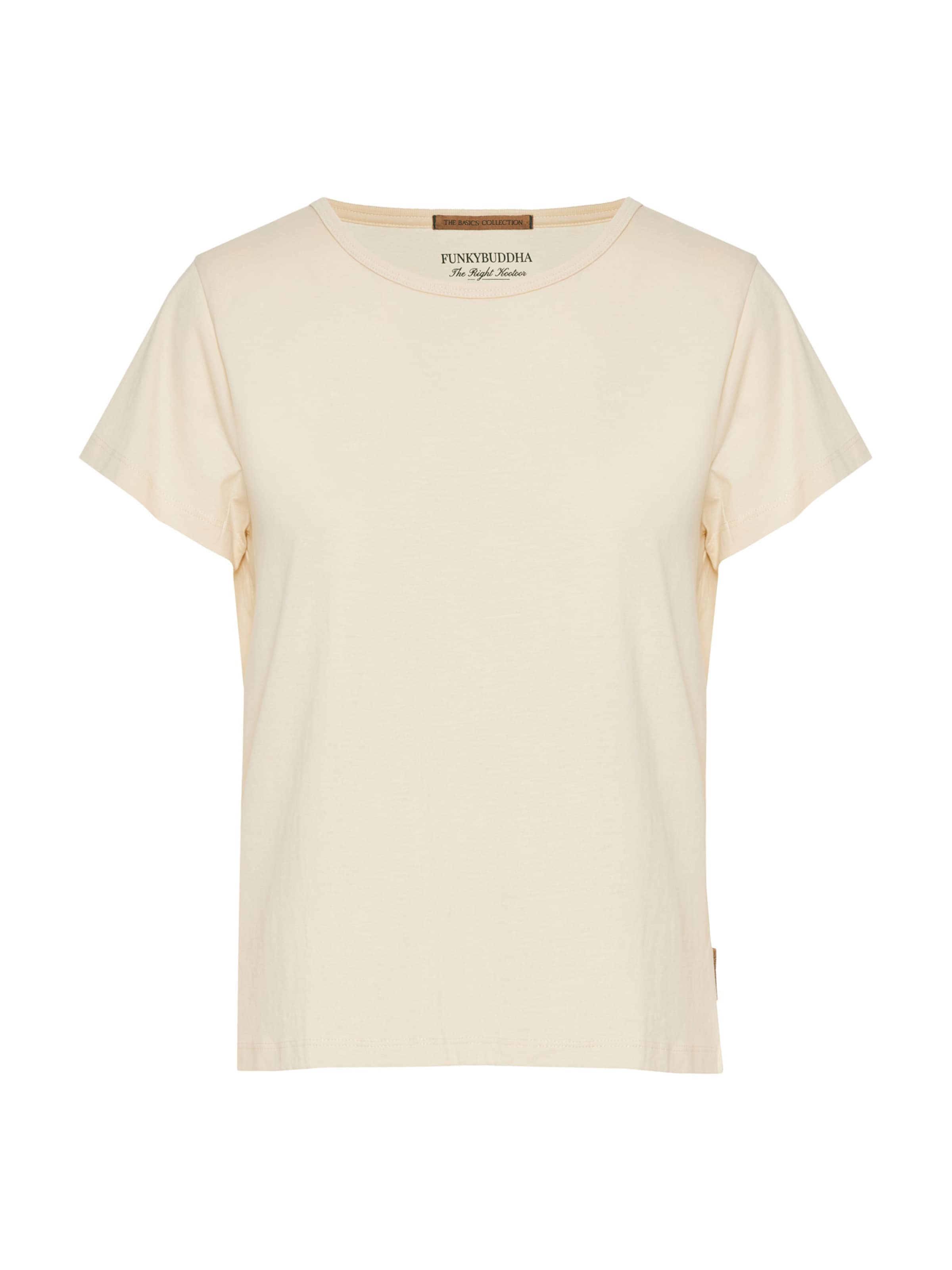 Funky Buddha Póló - bézs: elől