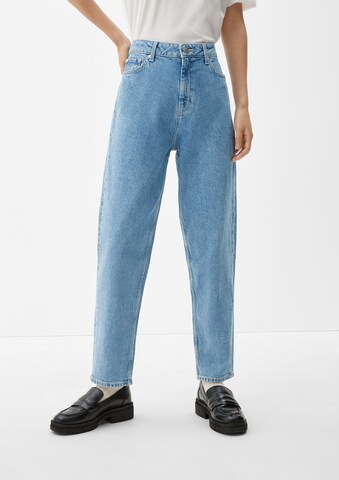 s.Oliver Tapered Jeans in Blauw: voorkant