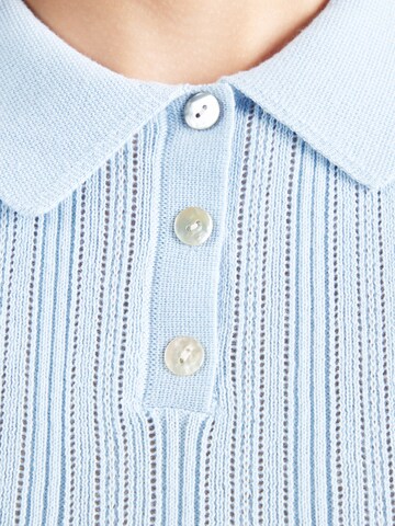 Motel Poloshirt 'Lynetta' in Blau