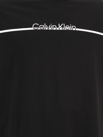 Calvin Klein Big & Tall T-Shirt in Schwarz