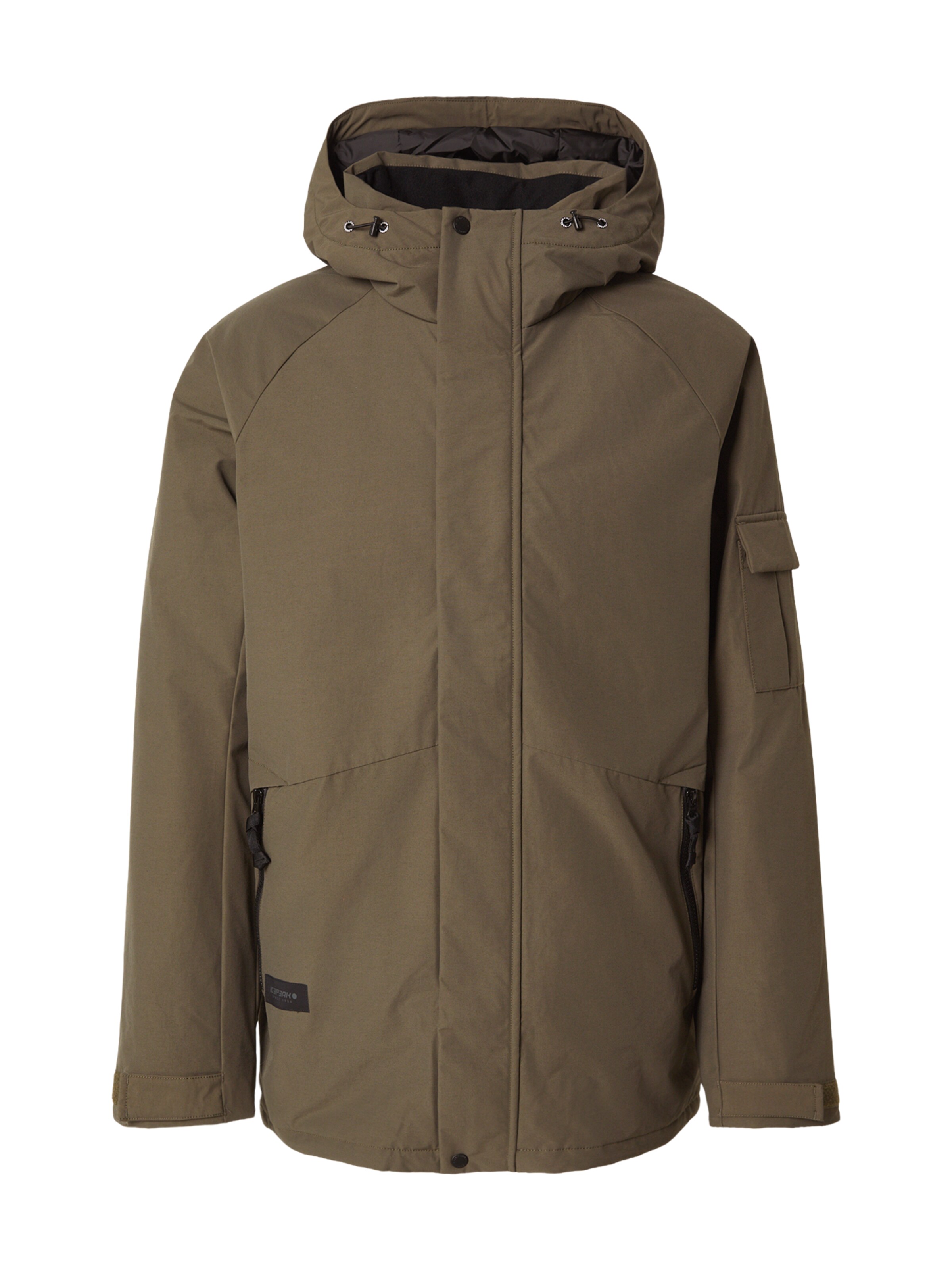 ICEPEAK Outdoorjacke 'AALEM' in S in oliv, Produktansicht