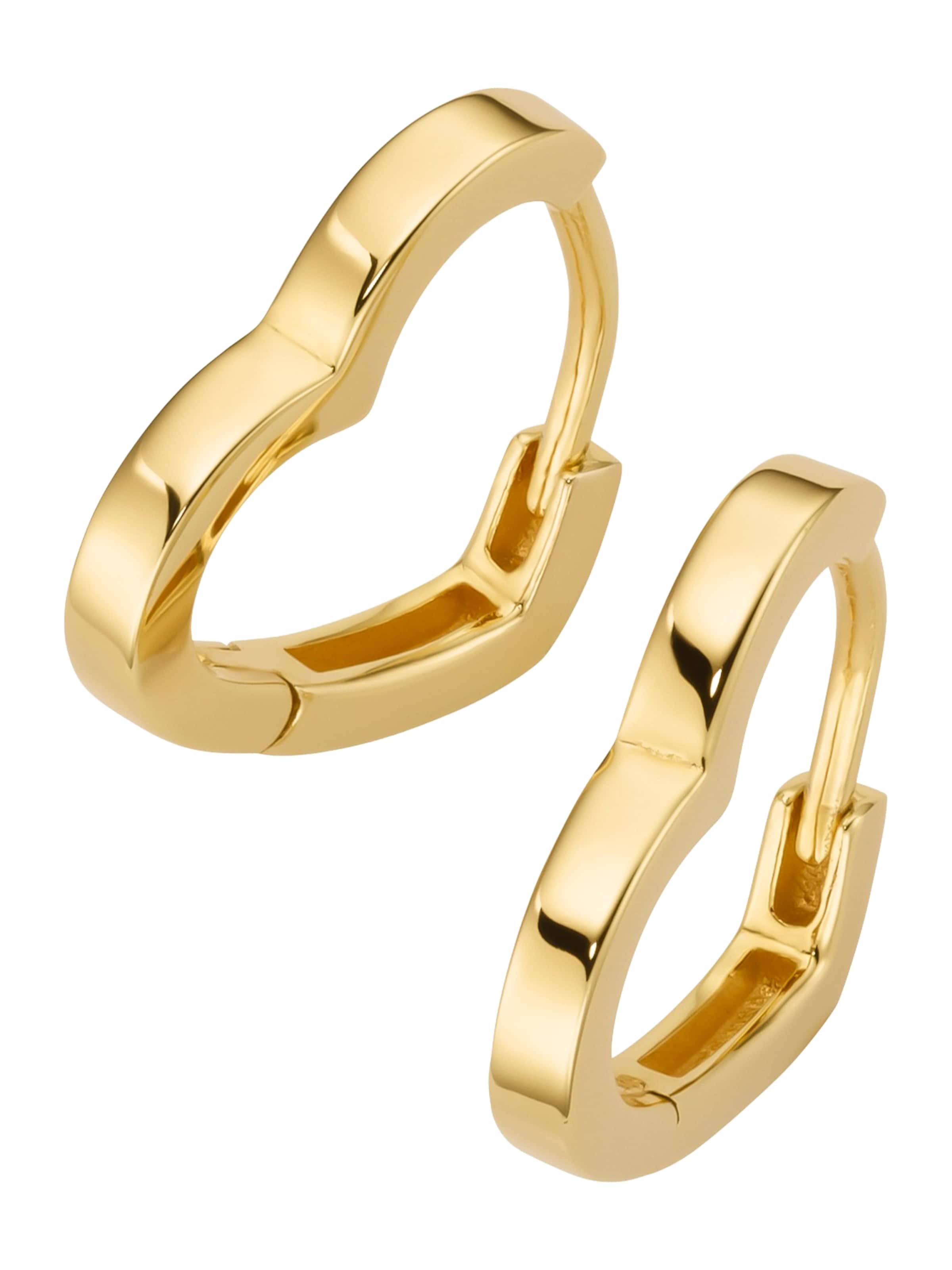 Smart Jewel Oorbellen in Goud: voorkant