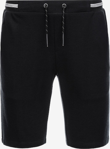 Pantalon 'SRCS-0110' Ombre en noir : devant