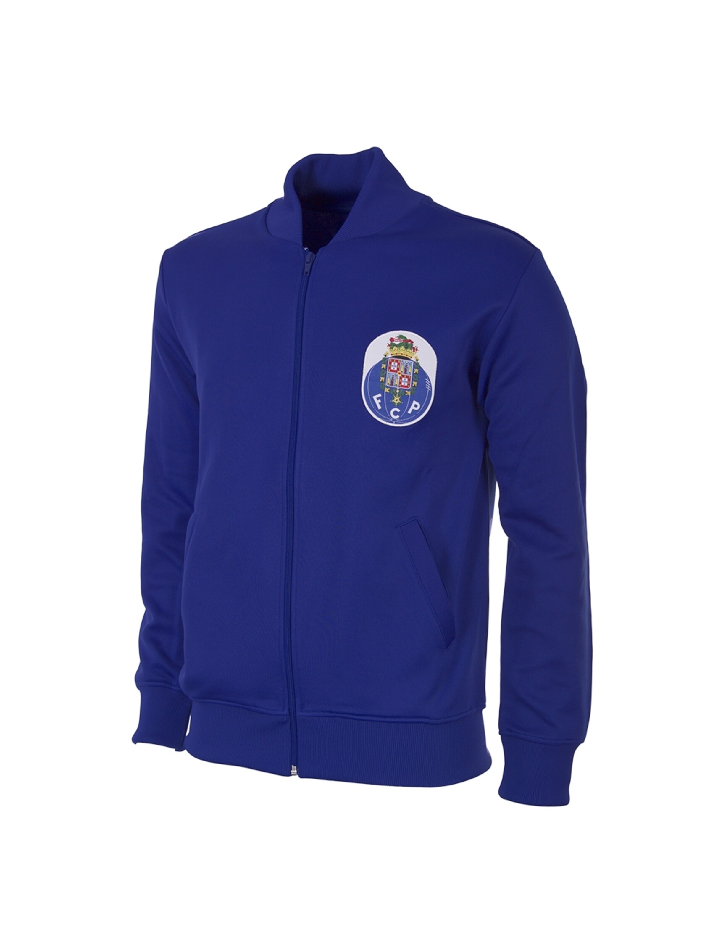 COPA FOOTBALL Sportjas 'FC Porto 1983 - 84 Retro Voetbaljack' in XS in de kleur Blauw, Productweergave
