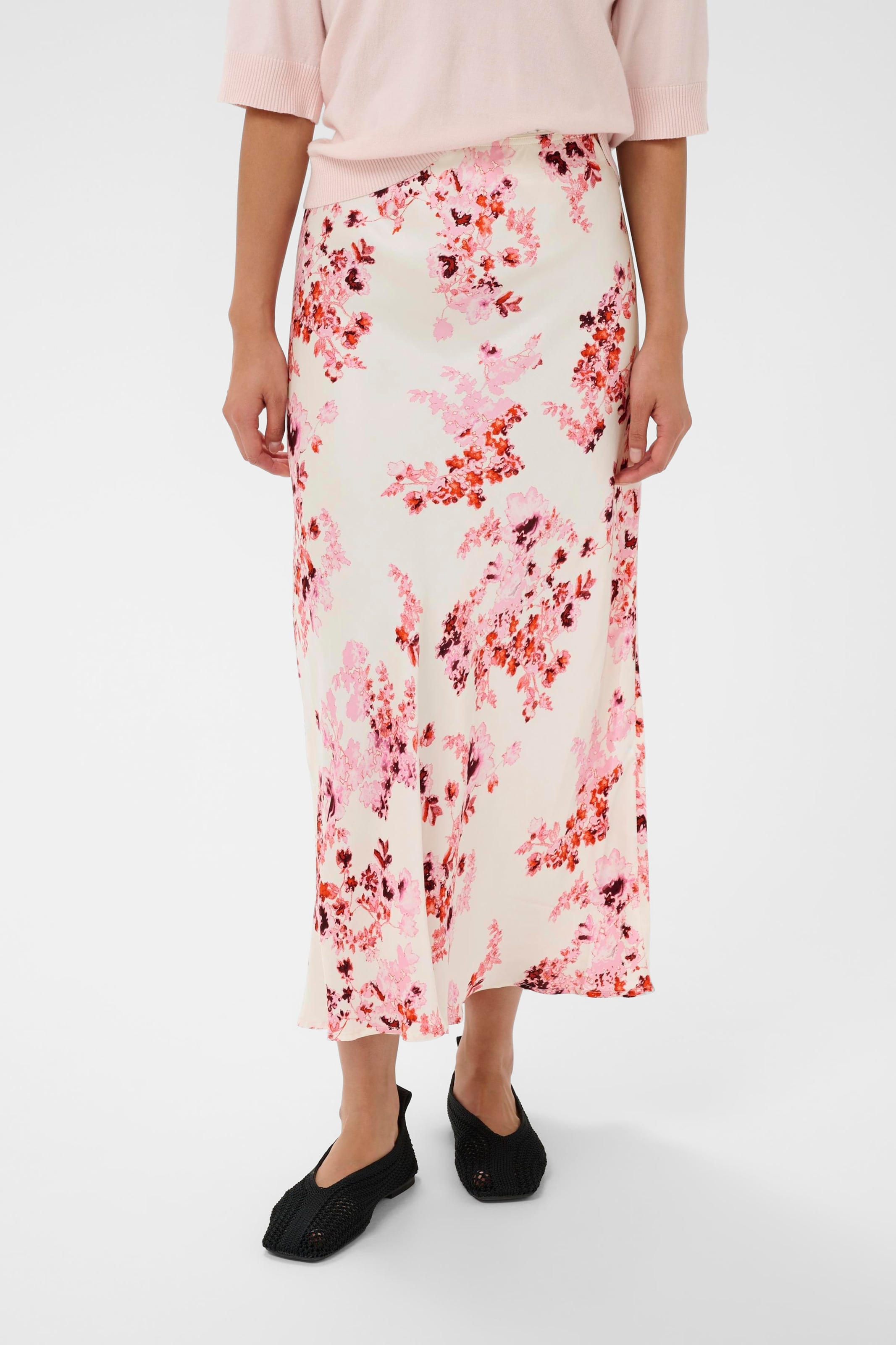 Part Two Rok 'PWLaurina' in Wit: voorkant