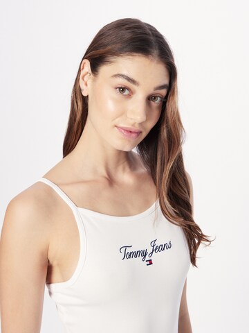 Tommy Jeans - Vestido de verão em branco