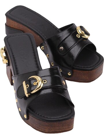 Mule 'Edita' Limoya en noir