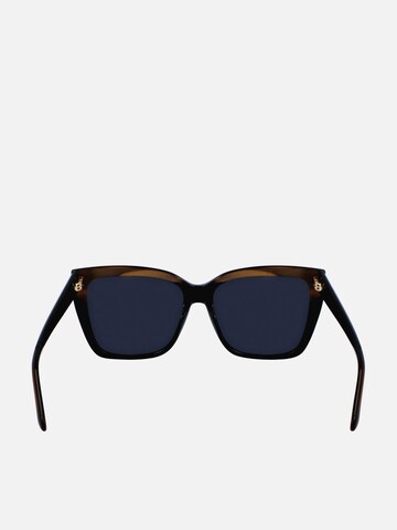 FERRAGAMO Zonnebril in Bruin
