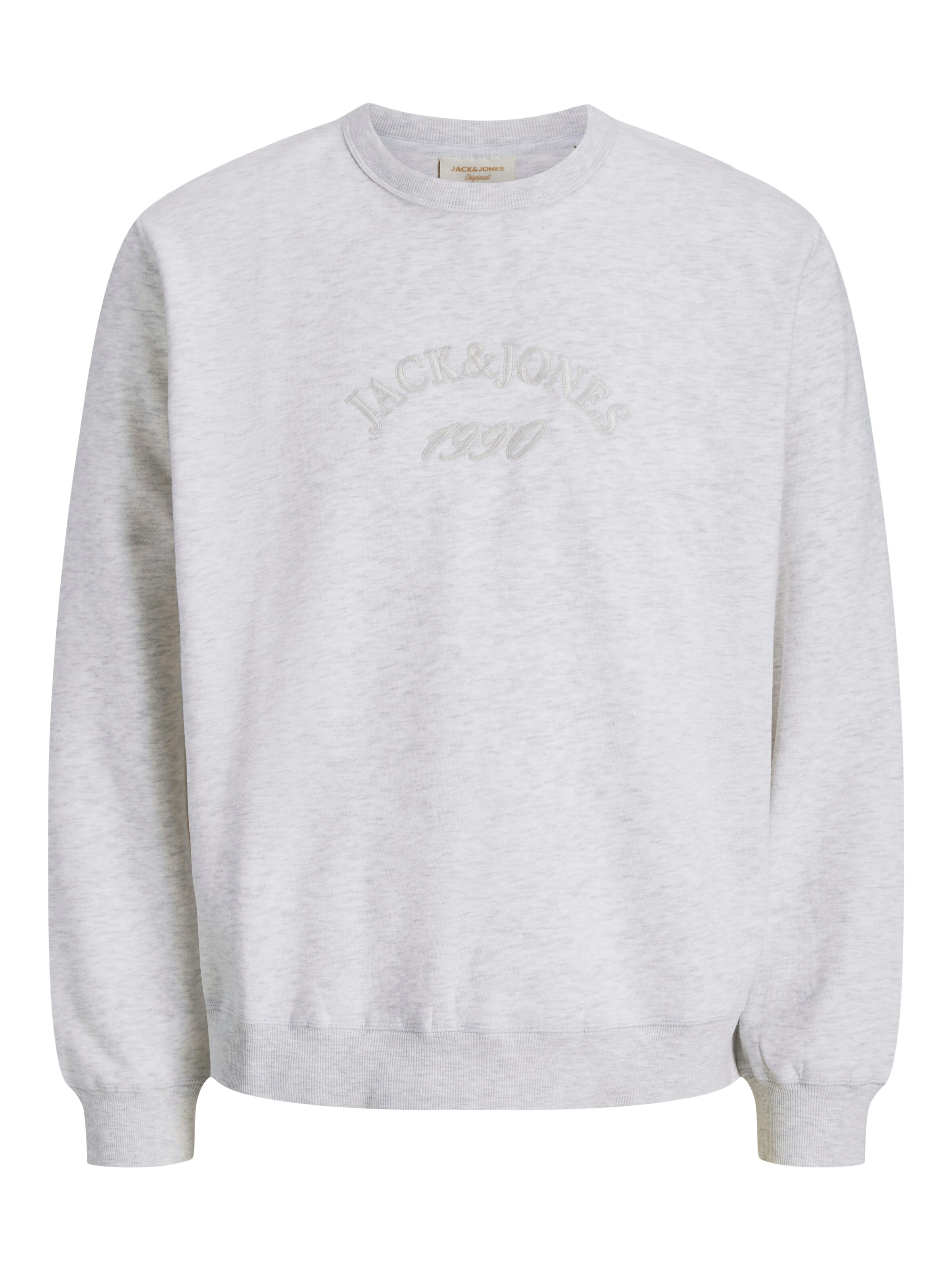 JACK & JONES Sweatshirt in Grey: front
