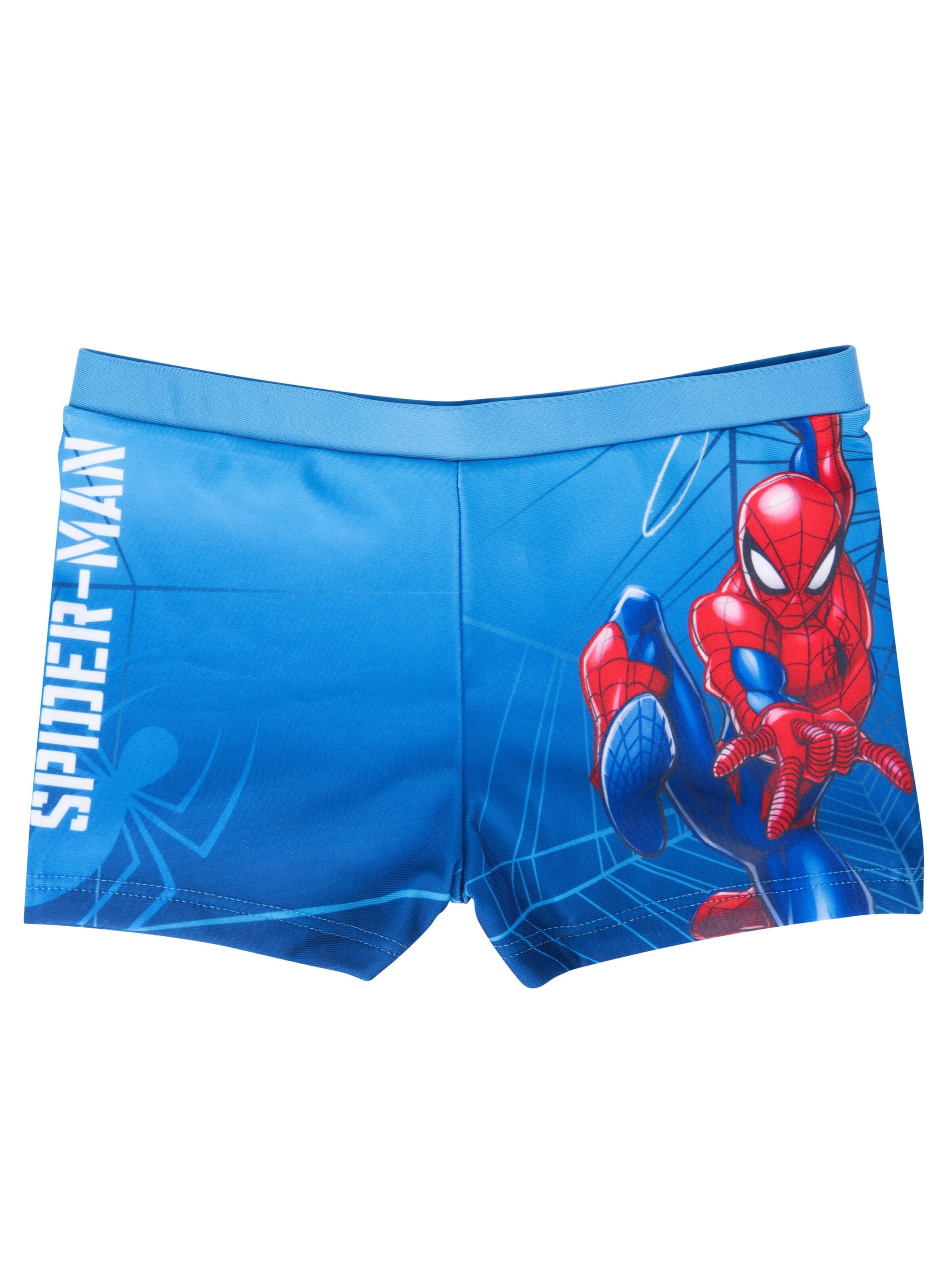 SPIDERMAN Swim Trunks 'Marvel' in Blue: front