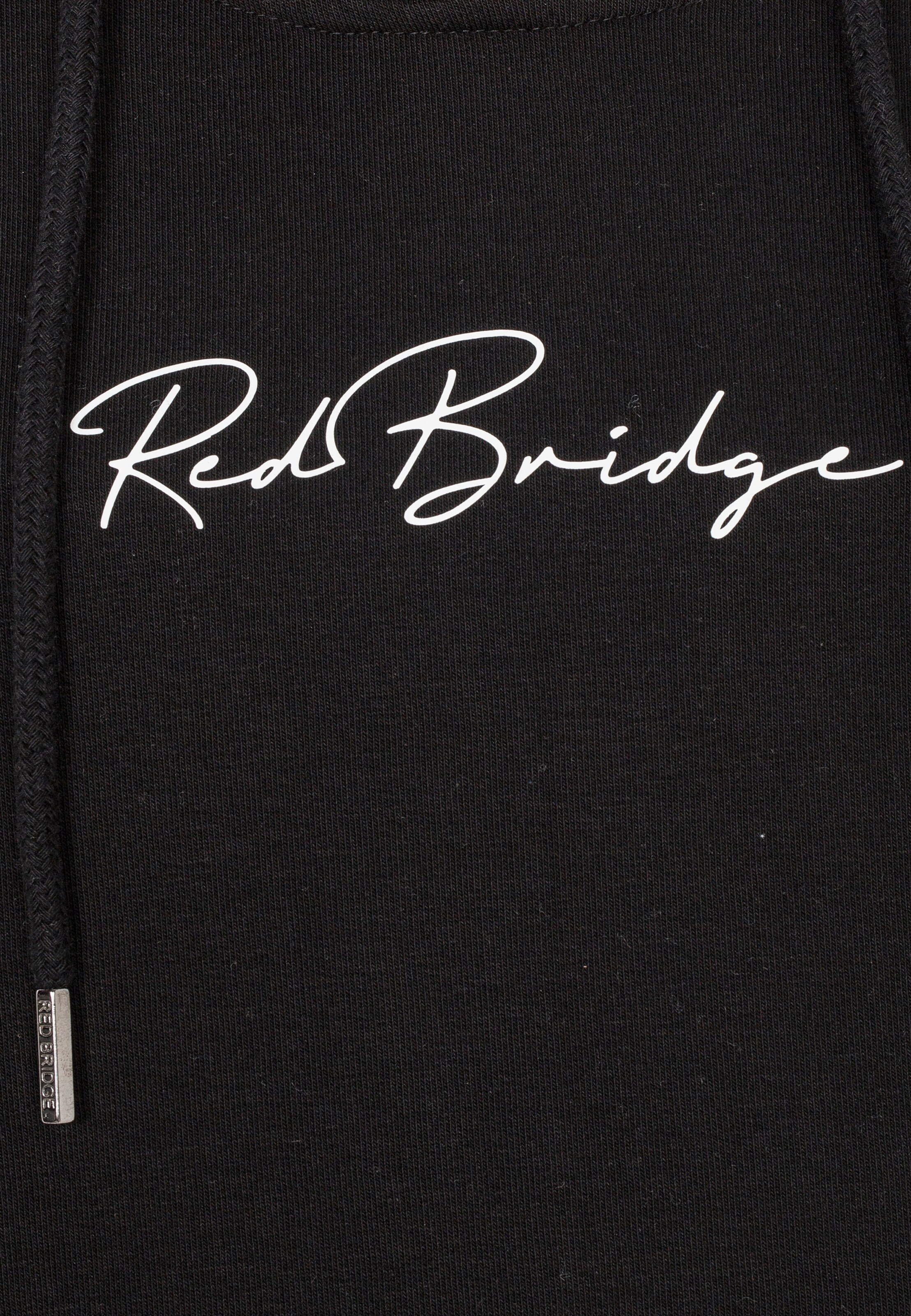 Männer Sweat Redbridge Kapuzensweatshirt 'Redditch' in Schwarz - FD95206