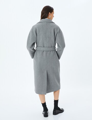 Koton Between-Seasons Coat in Grey