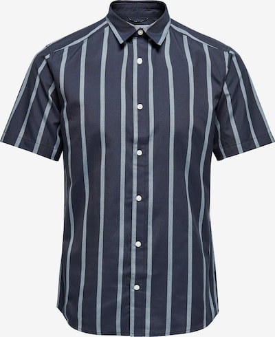 Only & Sons Paita 'TRAVIS' värissä laivastonsininen / vaaleansininen, Tuotenäkymä