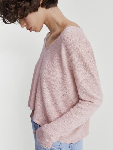 MANGO Trui 'OPORTO' in Roze