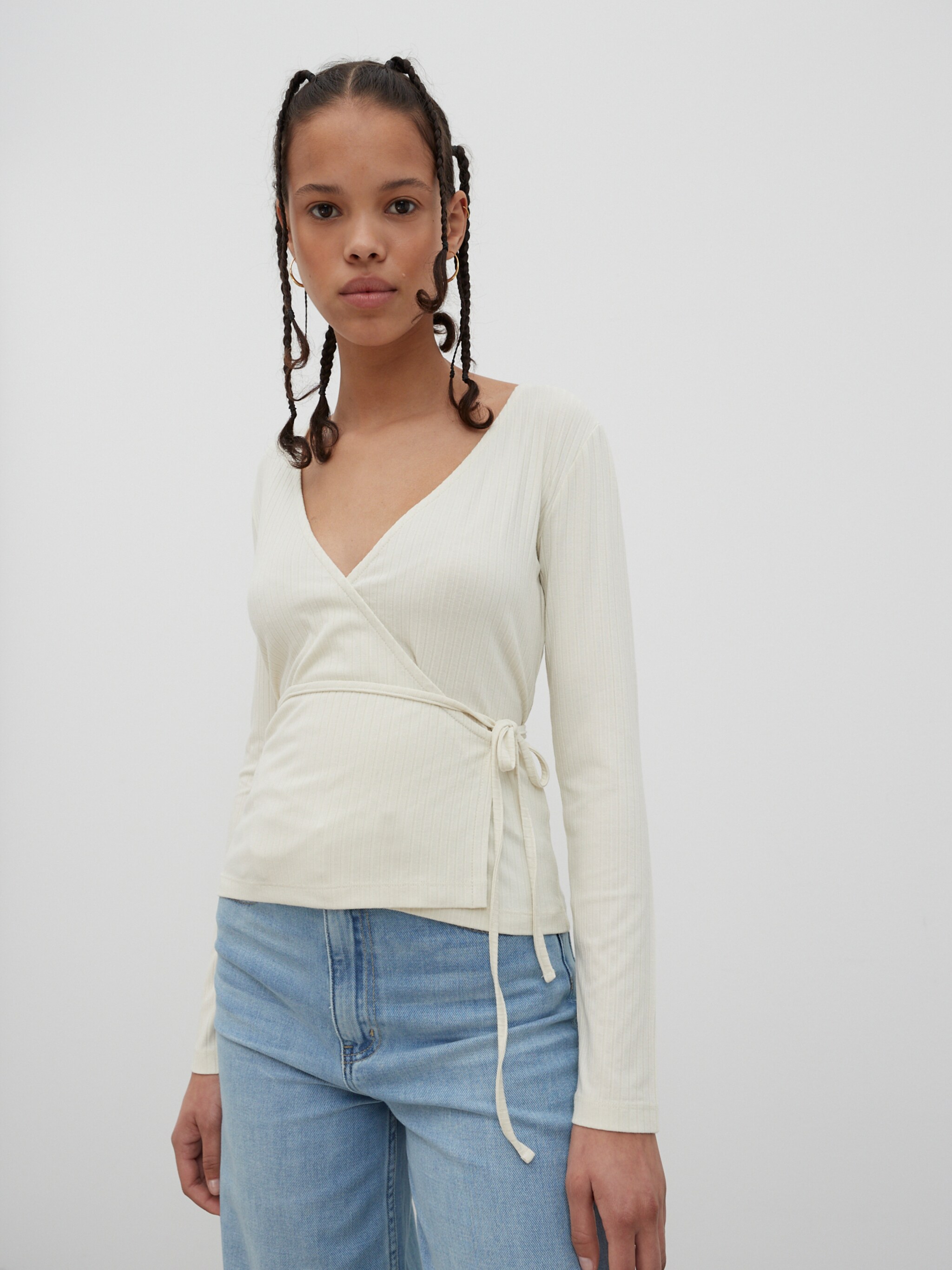 EDITED Productos Camiseta 'Odila' blanco natural