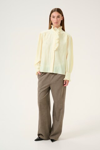 KAREN BY SIMONSEN Blouse 'Trace' in Yellow