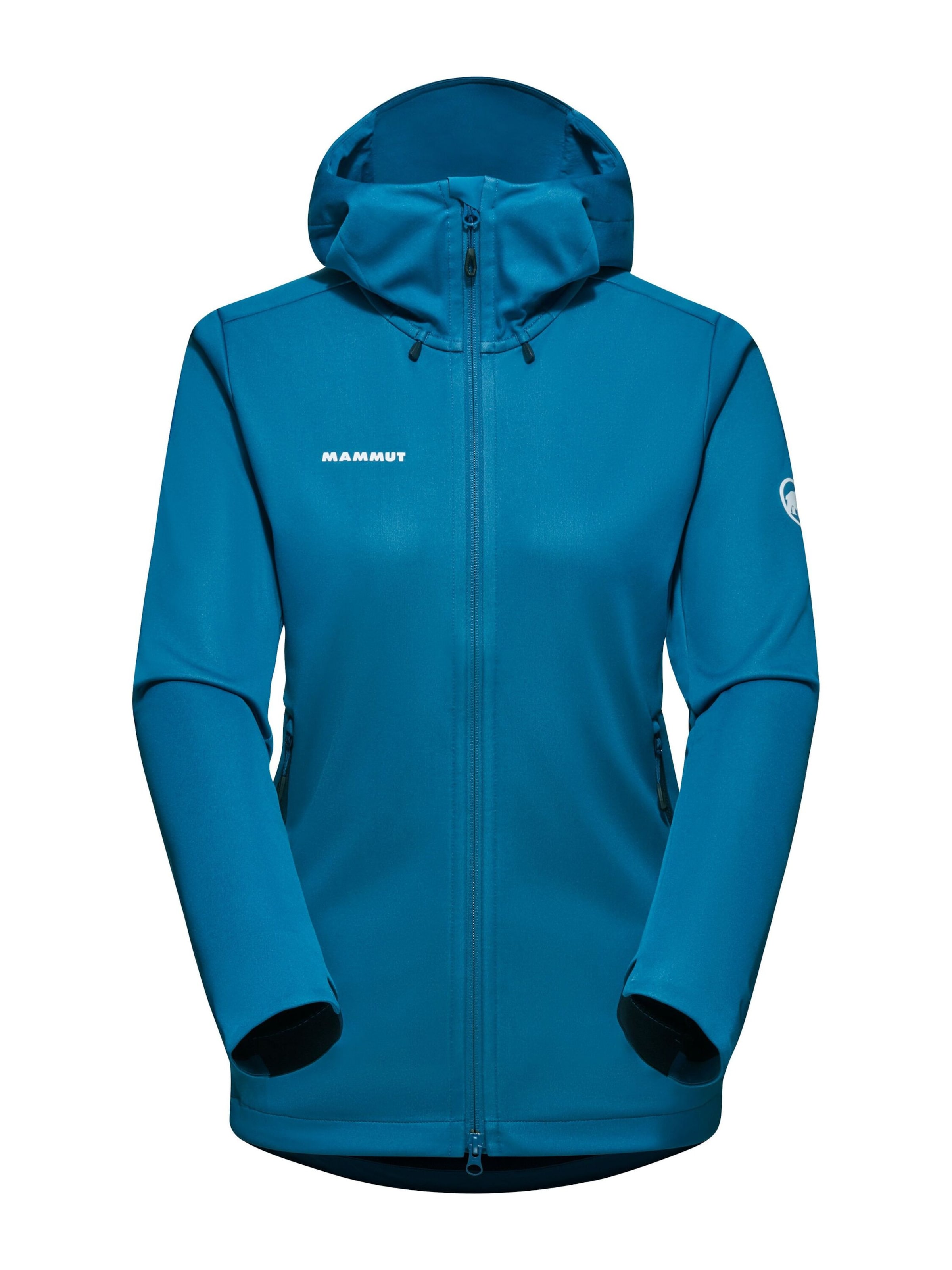 MAMMUT Outdoor Jacket in Blue: front