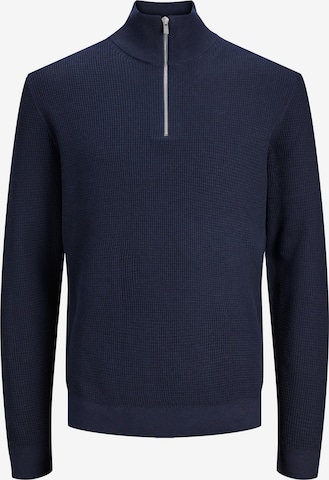 JACK & JONES Sweater 'ARTHUR' in Blue: front