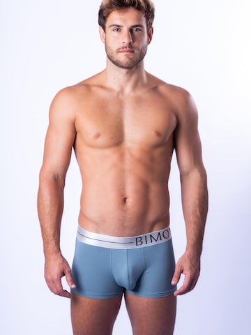 BIMONI Boxer shorts 'Cotton Modal' in Blue: front