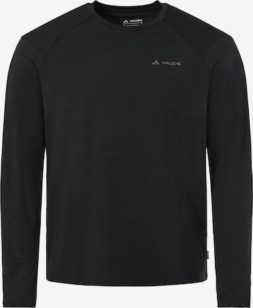 VAUDE Performance shirt 'Essential' in Black: front