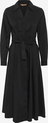 Robe-chemise 'Elna' CULTURE en noir : devant