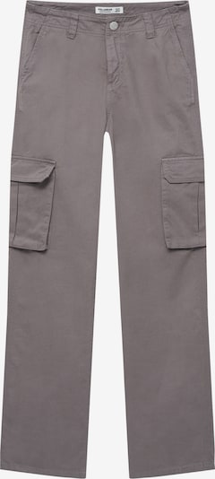 Pull&Bear Kargo hlače | siva barva, Prikaz izdelka