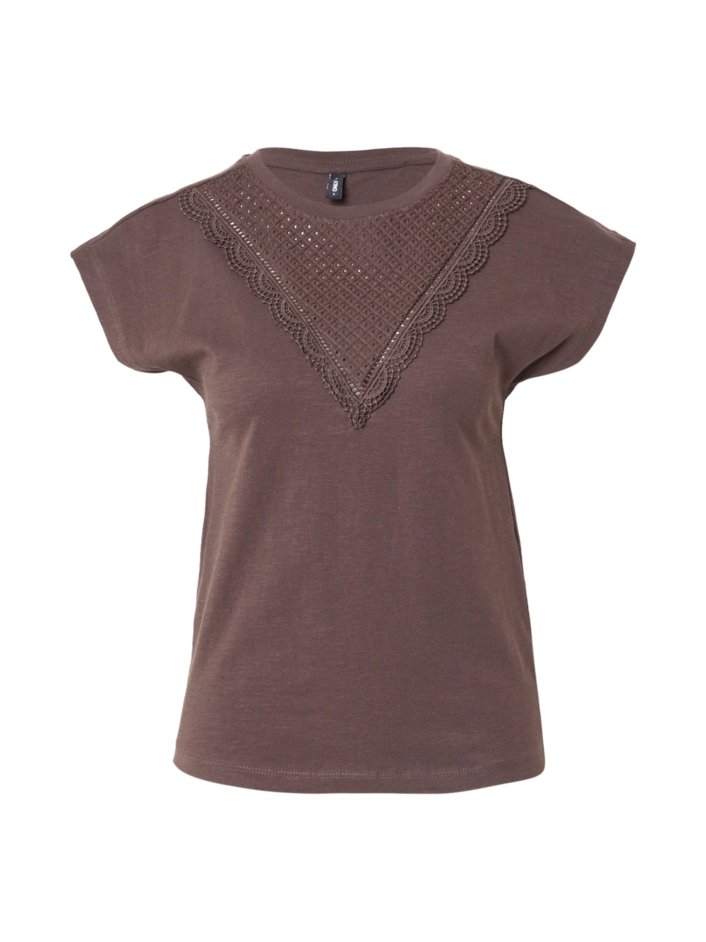 ONLY Тениска 'ONLDELIA' в кафяво: отпред