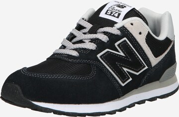 new balance - Sapatilhas baixas '574' em preto: frente