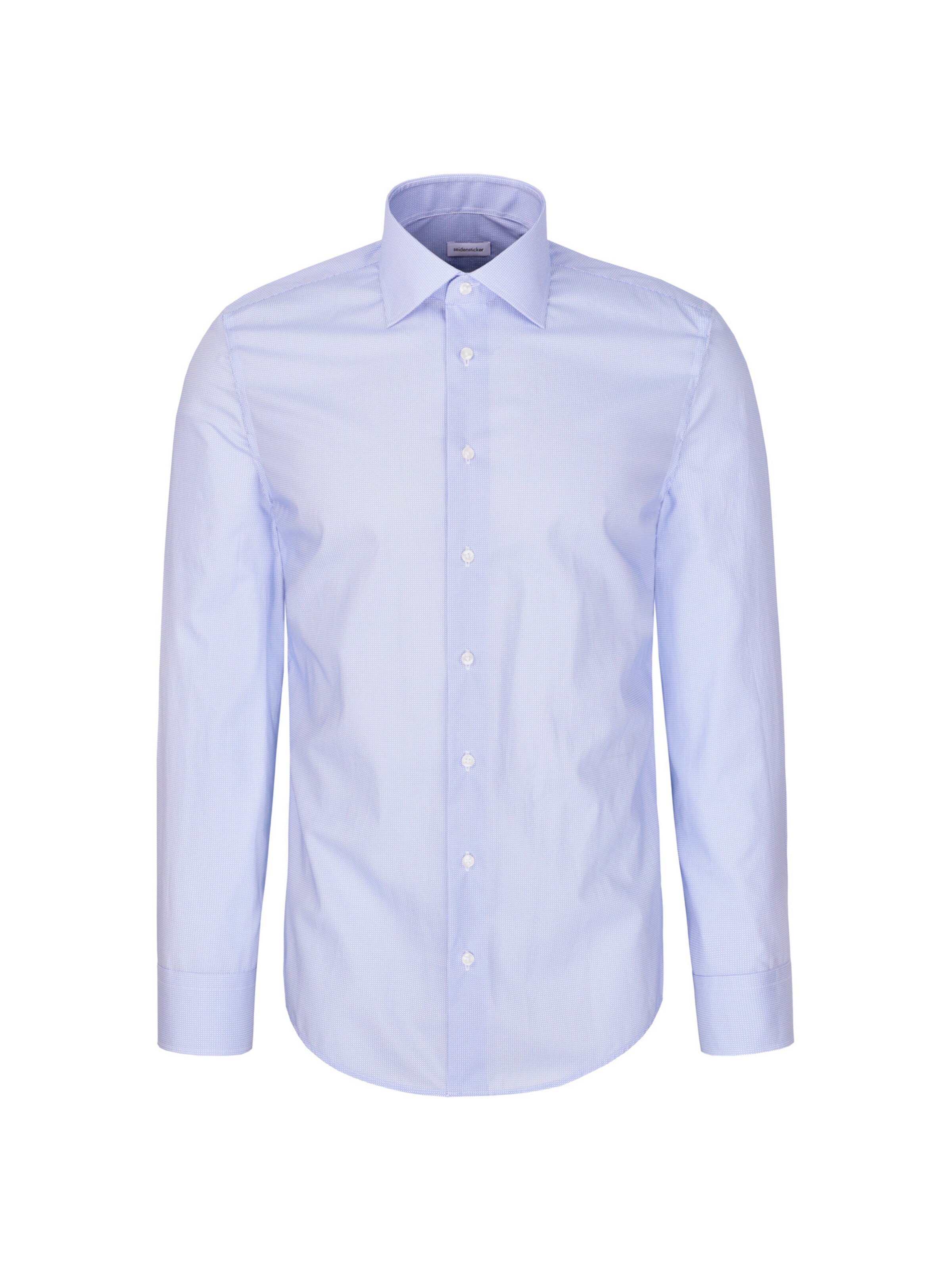 Coupe slim Chemise business SEIDENSTICKER en bleu : devant