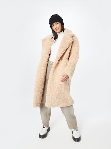 GLAMOROUS Zimní kabát – béžová