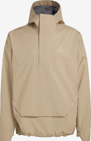 Veste outdoor 'Xploric' ADIDAS TERREX en beige : devant