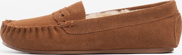 Gooce Moccasins 'Malika' in Brown: front