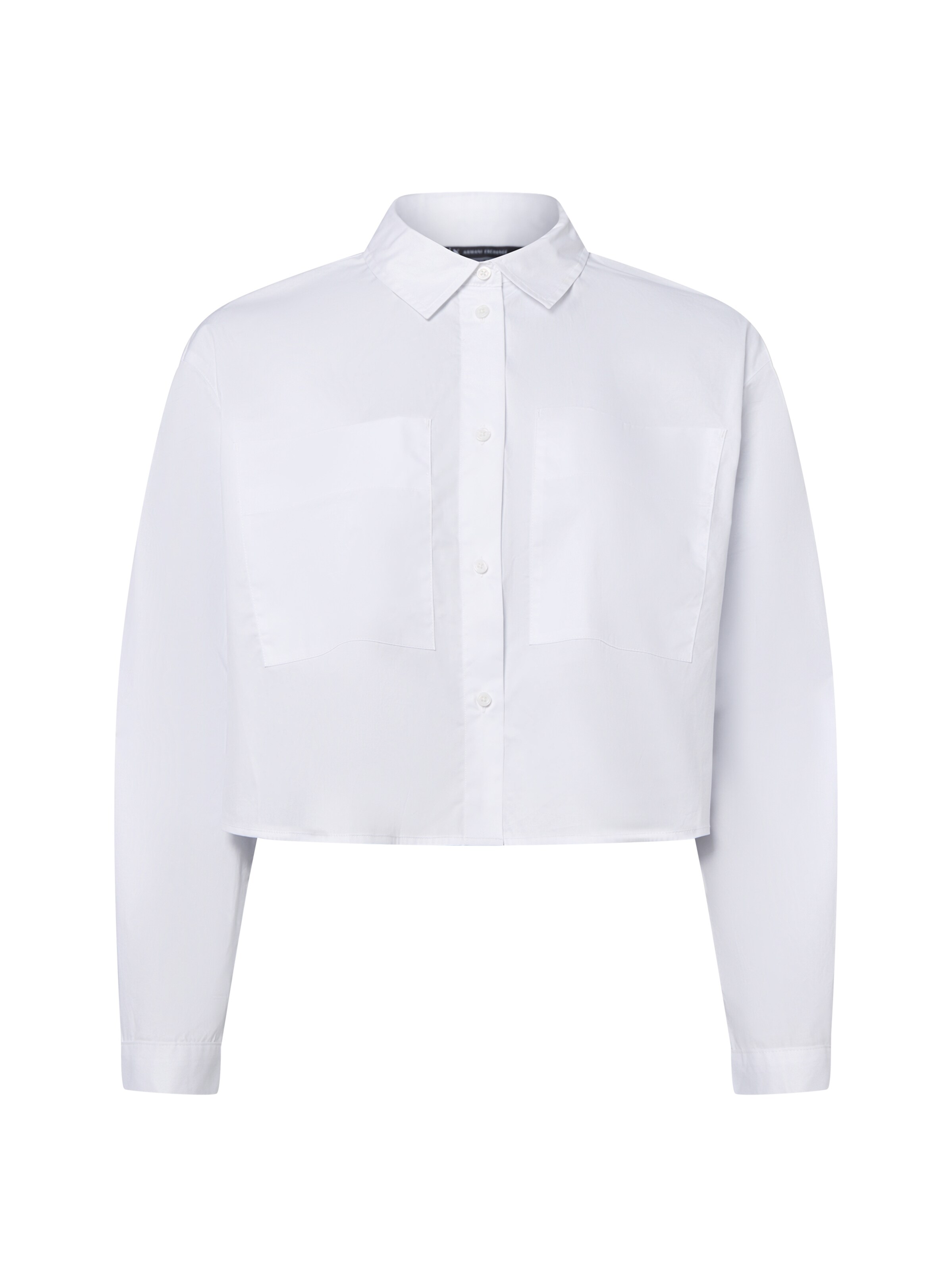 ARMANI EXCHANGE Blouse in White: front