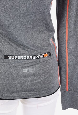 Superdry Sport-Longsleeve S in Grau