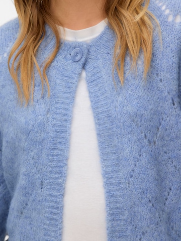 VERO MODA Strickjacke 'VMShell' in Blau