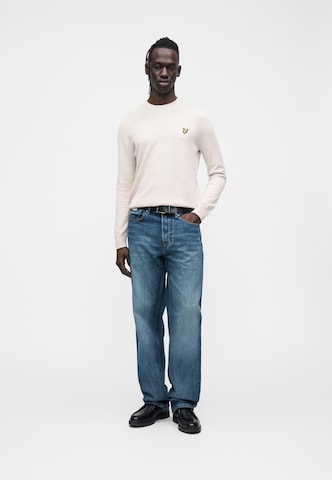 Lyle & Scott Trui in Beige