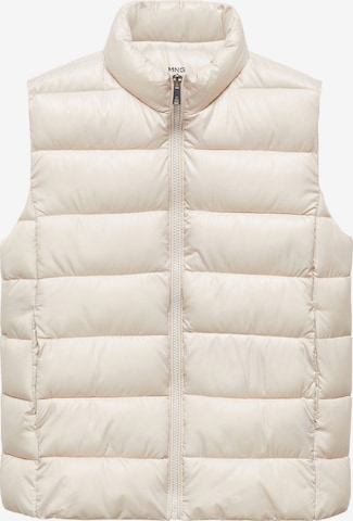 Gilet 'BLANVEST' MANGO en beige : devant