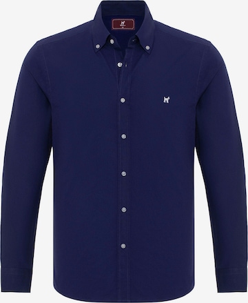 Camicia di Williot in blu: frontale