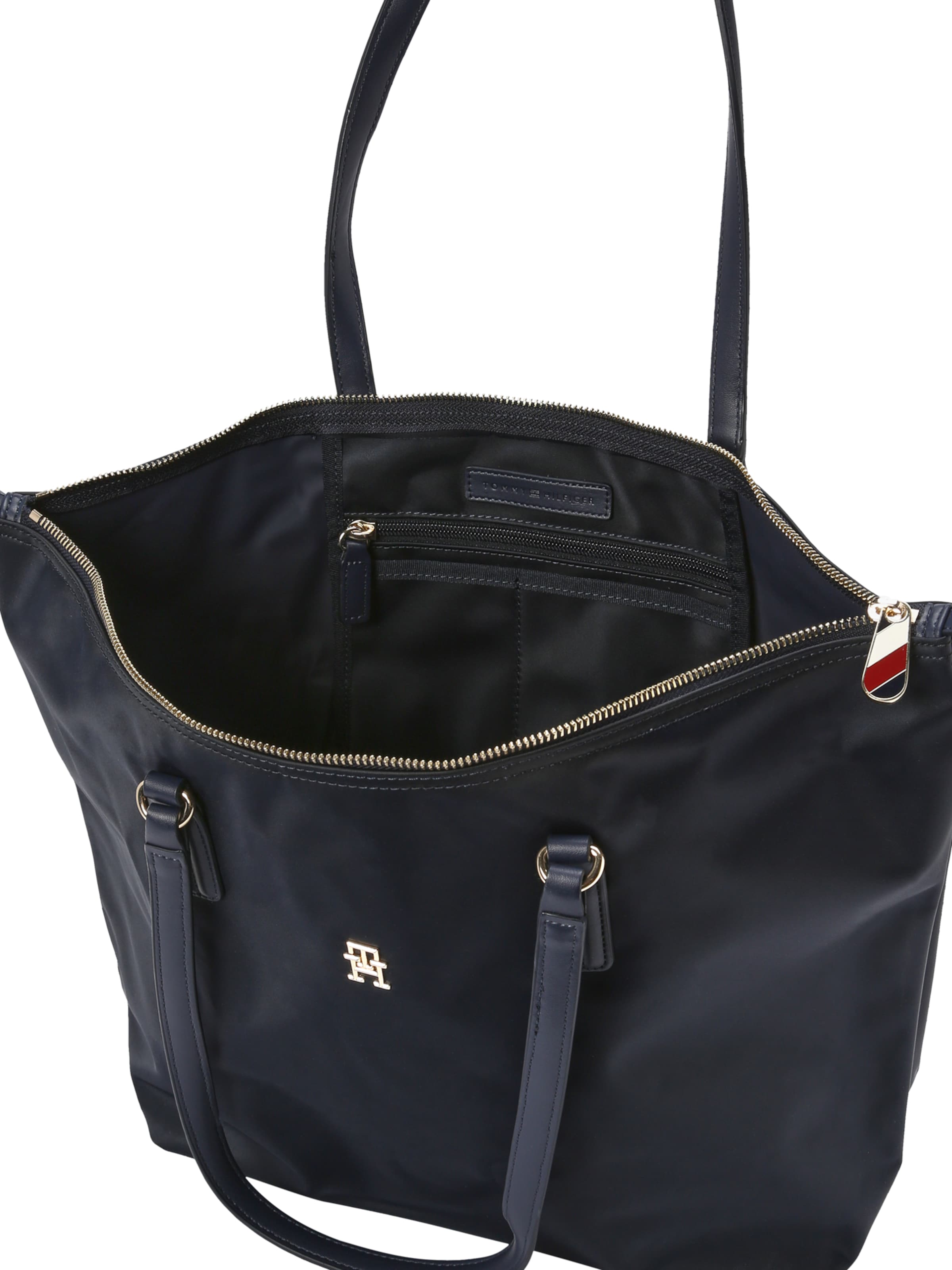 TOMMY HILFIGER Ostoskassi 'Poppy' värissä sininen