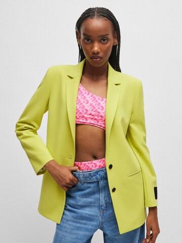 HUGO Blazer 'Aita' in Yellow: front