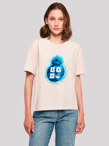 T-shirt 'BB 8' F4NT4STIC en rose : devant